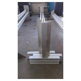 Three 7ft Aluminum Aluminun Trailer Ladder Rack