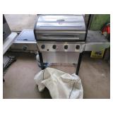 Thermos Gas Grill With Side Burner