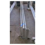 Three 7 Ft Trailer Ladder Racks