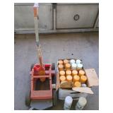 Line Marking Machine with Paint Supplies