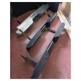 Three Metal After Market Pick Up Rear Bumpers