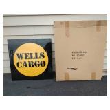 Wells Cargo LED Sign with Original Box