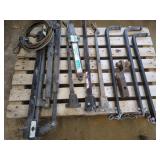 Assorted Trailer Hitch and Sway Control Parts