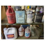 Assorted Automotive and Industrial Chemicals