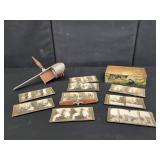 H.C. WHITE CO. PERFECTSCOPE STEREOSCOPE SET