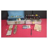 FISHING GEAR AND TWO TACKLE BOXES