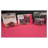 THREE SCALE MODEL TRACTORS