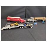 MATCHBOX & TOOTSIE TOY DIE-CAST TRUCKS & TRAILERS