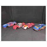4 NASCAR DIECAST RACE CARS