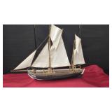 HF 31 WOODEN SAILBOAT MODEL