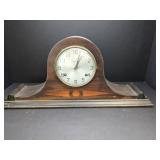 MANTEL CLOCK WITH WOODEN CASE