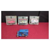 4 DIE-CAST AGWAY BANKS