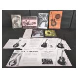 GIBSON GUITAR CATALOGS AND EPHEMERA
