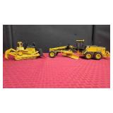 TWO DIECAST CATERPILLAR MODELS