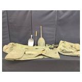 US MILITARY CANVAS FIELD GEAR LOT