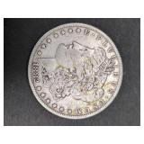 1882 MORGAN SILVER DOLLAR COIN