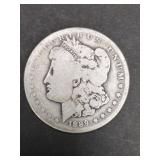 1889 MORGAN SILVER DOLLAR COIN
