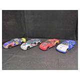 4 RACING CHAMPIONS DIE-CAST CARS