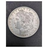 1890 O MORGAN SILVER DOLLAR COIN