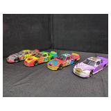 FOUR DIE-CAST NASCAR JEFF GORDON CARS