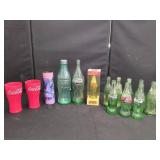 COCA-COLA GLASSES, BOTTLES,ETC