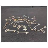 SKELETON AND WINDING KEYS