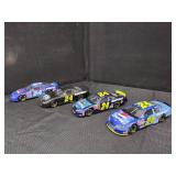 FOUR NASCAR DIE-CAST CARS BY ACTION