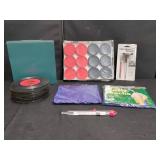 VARIOUS HOUSEHOLD ITEMS AND 45 RPM RECORDS