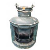 NAUTICAL METAL NAVIGATION LANTERN 15 INCH