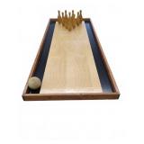 TABLETOP WOODEN BOWLING GAME