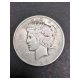 1922 SILVER PEACE DOLLAR COIN