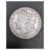 1901 O MORGAN SILVER DOLLAR COIN
