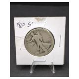 1920-S WALKING LIBERTY HALF DOLLAR