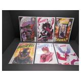 6 DAREDEVIL MARVEL COMIC BOOKS