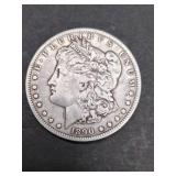 1890 O MORGAN SILVER DOLLAR COIN