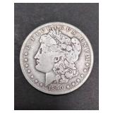 1890 O MORGAN SILVER DOLLAR