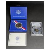 1982-S JEFFERSON NICKEL PR69 AND HALF DOLLAR PROOF