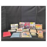 RAILROAD BOOKS, MAGAZINES, DVDS LOT
