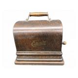 EDISON GEM PHONOGRAPH WITH OAK COVER