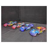 FOUR JEFF GORDON DIE-CAST CARS