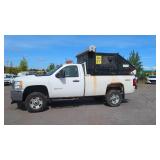 2012 CHEVROLET 2500HD 4X4 WITH GARBAGE DUMP INSERT
