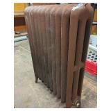 CAST IRON RADIATOR 40IN X 26IN X 10IN