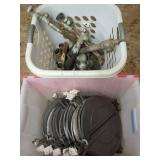 24 METAL DAMPERS AND ASSORTED VALVES