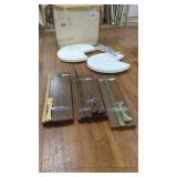 FURNITURE SHELVES AND FEENY LAZY SUSAN LOT