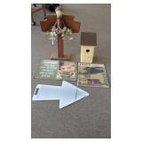 DECOR ANGEL, SIGNS, BIRDHOUSE, SIGNS