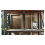 TWO SECTIONSMETAL INDUSTRIAL SHELVING