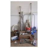 PLUMBING SUPPLY LOT W/MOEN FAUCETS & ACCESSORIES