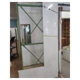 WHITE QUARTZ L-SHAPE COUNTERTOP 18X93IN 15 SQ FT