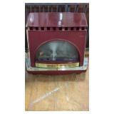 JOTUL 100 GAS STOVE RED VENTED ROOM HEATER