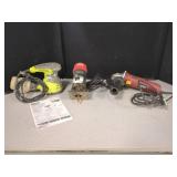 RYOBI SANDER, CRAFTSMAN TRIMMER & GRINDER